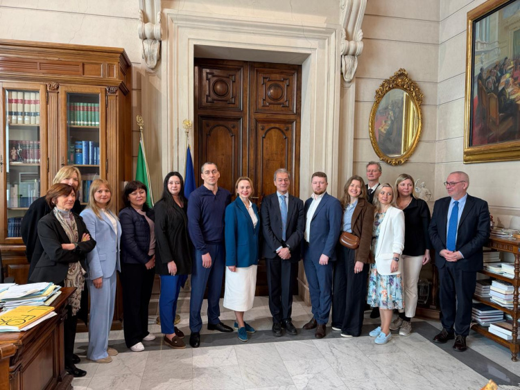 Професорка кафедри кримінально-правових дисциплін Шайтуро Ольга Павлівна прийняла участь як членкіня Ради прокурорів у робочому візиті в Італію. 