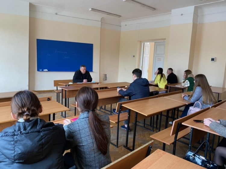 Засідання наукового гуртка студентів кафедри кримінально-правових дисциплін